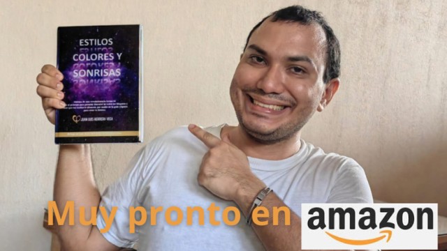 El libro Estilos Colores Y Sonrisas  muy pronto en Amazon